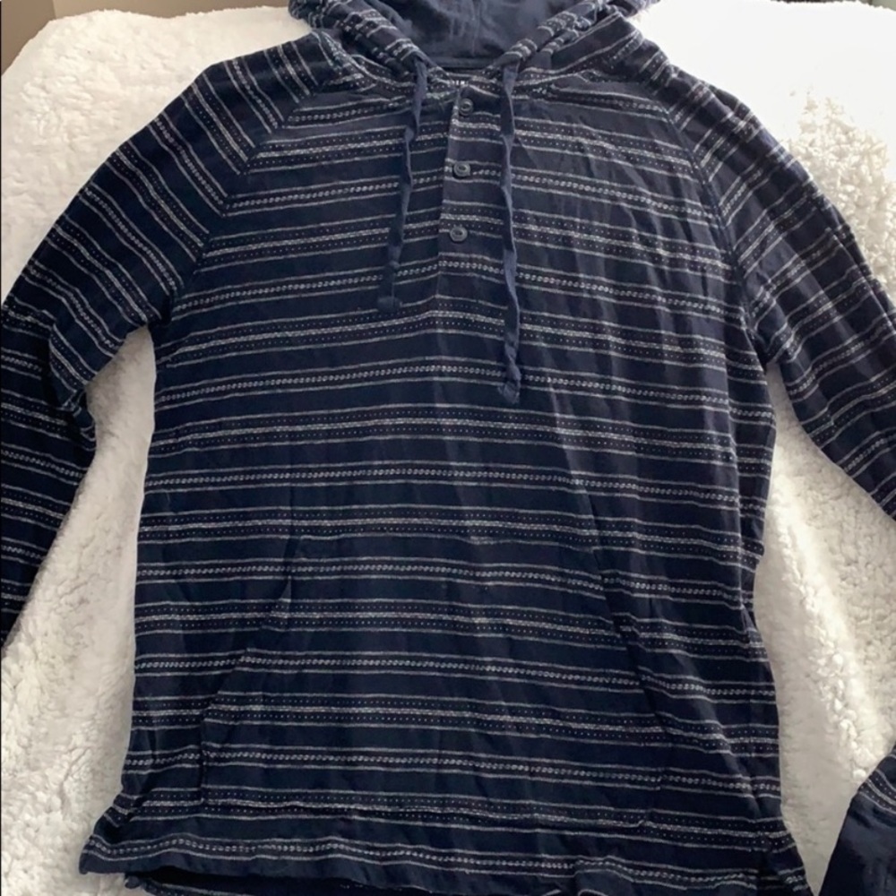 Navy American eagle hoodie size small